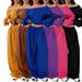 Women's Clothing Chic Off-the-Shoulder Top & Wide-Leg Pants Set – Elegant Autumn Style With Flowy Comfort"_ecoleips.com