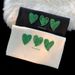 Women's Short Sleeved T-Shirt Heart Shaped Design Summer Thin Unique Sweet Couple Top Beautiful Style New_ecoleips.com