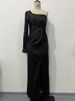 Spring Evening Dress, Elegant, Fashionable Fashionable, Girlfriend With Waist And Slim Fit_ecoleips.com