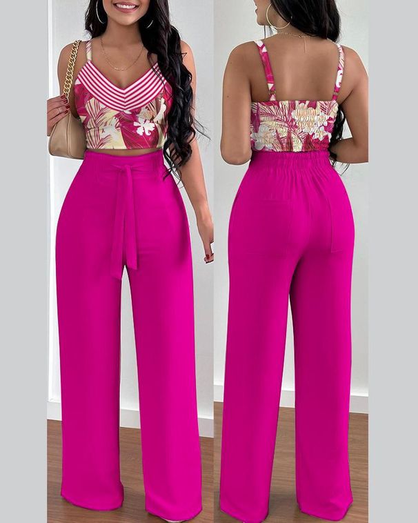 Women's fashion new fashion halter two-piece suit for women_ecoleips.com
