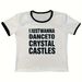 European And American Style Women's Slim Fit round Neck Top Printed Lettering Fashion Casual Versatile Wholesale_ecoleips.com