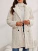 K Women's Plush Coat Comfortable Casual Warm Double-breasted Long Coat With Suit Collar_ecoleips.com
