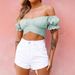 's Best-selling European American Style Off-shoulder Ruched Tube Top, Fashionable And Sweet, Ultra-short Strapless_ecoleips.com