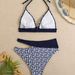 Sexy Leopard Print Bikini Set - Women's Fashion Swimwear For Beach & Pool, Strappy Backless Design With Removable Padding, XS-XXL"_ecoleips.com