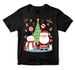 European And American Cross-border Foreign Trade Women's Clothing Christmas Merry Round Neck Printed Ladies Short Sleeve_ecoleips.com