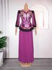 2025 New Fashion Elegant Top Set Loose Plus Size Slimming Two-Piece Dress_ecoleips.com
