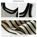 Voya Pure Cotton Striped Color-blocked Square-neck Camisole For Women, Slim Fit, Sleeveless, Covers Side Breasts, Can Be Worn_ecoleips.com