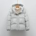 girl Girl Girl Pinghu Chixin Jacket Loose White Duck Down Solid Color Simple Hooded Women's New Winter Warm Thickened Coat_ecoleips.com