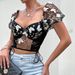 Women's Clothing Spring And Summer Puff Sleeve Hot Girl Steel Ring Lace Transparent Outer Wear High End Tube Top_ecoleips.com