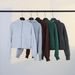 Women's Sporty Hooded Cardigan Scuba Jacket Loose Fitting Fully Zipped Fleece Lined Yoga Hoodie_ecoleips.com