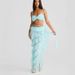 Beach Vacation Style Pure Desire Set For Women 2025 Summer New Backless Strap Personality Lace Bodycon Skirt_ecoleips.com