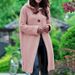 Women’S Oversized Knit Cardigan – Longline Open Front Sweater Coat (S-5xl, 6 Colors) Drop Shoulder Design_ecoleips.com