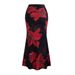 Women's Clothing Women's Full Print Pleated A Line Skirt Leisure Vacation Long Women's Clothing_ecoleips.com