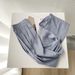 Suitable For All Seasons 2025 Summer Thin Looe Simple Style Ice Silk Wide-Leg For Women High-Wait Sun Protection Draped Caual Sport Long_ecoleips.com