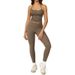 European And American Style Tight Brushed Yoga Quick-Dry Fitness Clothing Winter Outdoor Running Sports Set For Women_ecoleips.com