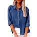 Breathable Cotton-Linen Split Pocket Shirt – Oversized Long-Sleeve Top For Women (Streetwear Essential, 25+ Colors)_ecoleips.com