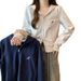 American-style Double-zipper Hooded Sweatshirt Women, Loose Fit, Korean Style, Thin, Short, Plus-size, Embroidered Top_ecoleips.com