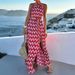 Women's Clothing American Style Women's Printed Halter Neck Midi Dress Sexy Fashion For Beach Vacation Spring Summer_ecoleips.com