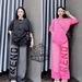 Women's Clothing Southeast Asian Fashion Women's Sporty Casual Two-Piece Set Summer Style American Print Short Sleeve Top Wide Leg Pants_ecoleips.com