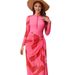 Women's Clothing Long Sleeved Muslim Swimsuit Printed Conservative Beach Swimsuit_ecoleips.com