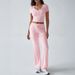 Diyun 2025 Spring/Summer European American Women's Clothing Y2K Sports Casual Style U-Neck T-Shirt And_ecoleips.com