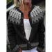 New 3D Digital Print Cardigan Knitted Coat For Women Early Spring Autumn Fashion_ecoleips.com