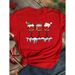 Summer European And American Cross-border Foreign Trade Wholesale T-shirts, Round-neck Casual Plus-size Loose_ecoleips.com