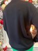 3D Christmas Tree Sweatshirt – Glitter Embroidery Long Sleeve (XS/S/M/L, Black)_ecoleips.com