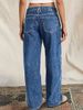 Women's mid Rise Slimming Wide Leg Jeans European American Style Retro Straight Leg Pants Casual Cotton Spring New 2026_ecoleips.com