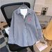 Women's New Spring/Summer Striped Long-Sleeve Shirt – Printed, Loose-Fit, Versatile Top-6_ecoleips.com