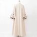 New Middle Eastern Turkish Muslim Floral Embroidered Elegant Long Robe Dress Cross-Border_ecoleips.com