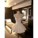 Elegant French-Inspired Mini Dress – Women’s Strappy A-Line Dress With Waist-Defining Bow (S-XL) – Chic & Feminine Summer Outfit_ecoleips.com