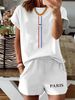 Women’s 2 Piece Outfit Set – Oversized Graphic T-Shirt And Biker Shorts Matching Set, Casual Summer Lounge Tracksuit For Daily Wear-315_ecoleips.com