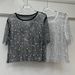 Glittering Star Embellished T-Shirt – Chic Short-Sleeve Top With Embroidered Rhinestones Day-To-Night Versatility_ecoleips.com