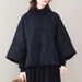 girl Chinese Retro Button 2025 Autumn Winter Ethnic Style Warm Jacquard Coat Plus Size Clothing Linen Cotton Jacket_ecoleips.com
