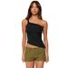 Cross-border Supply: European And American Y2K Sexy Off-shoulder Tube Top, Street Style Trendy Slim-fit One-shoulder_ecoleips.com