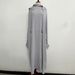 Idodo Long-Sleeved Dress In Ethnic Style Fashionable, Casual, Loose-Fitting, Breathable Design Model Number: 24663_ecoleips.com