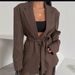 TRAFZA Foreign Trade Wholesale Spring New Arrivals European And American Cross-Border Women's Clothing Belted_ecoleips.com