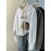 American-style Real-shot Short Embroidered Hooded Sweatshirt Jacket For Women, Spring And Autumn Wear, Loose-fitting_ecoleips.com