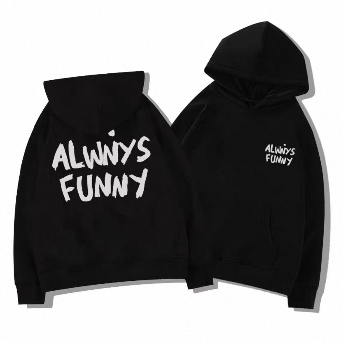 FW25 Couple Style Cotton Hooded Sweatshirt Pullover - Men's And Women's Versions_ecoleips.com