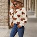 Fluffy Women's Winter Hoodie With Loose-Fitting Long-Sleeved Round Neck Design And Heart-Shaped Print_ecoleips.com