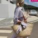 European And American Independent Station New Striped Slit Dress Summer Shirt_ecoleips.com