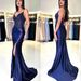 Elegant Strapless Mermaid Evening Dress Slimming And Glamorous for Parties Prom And Formal Events Women's Party Wear_ecoleips.com