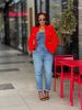 Women's High Waist Jumpsuit Loose Fashion Casual Straight Independent Store_ecoleips.com