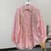 Women's Clothing All Match Long Sleeved Shirt Design Niche Medium Length Heavy Sequined Diamond Shirt_ecoleips.com