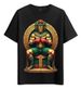 Women's T-Shirts T-shirt Muscle Freaks Maya Warrior Boxing Fighter Style_ecoleips.com