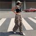 Spring Autumn High Waist Wide Leg Pants for Women Casual Slimming Loose Fit Floor Length Trousers Hot Girl Style_ecoleips.com
