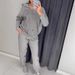 2024 European American Cross-Border Spring And Autumn Women's Fashion Hot-Selling Casual Hooded Rhinestone Pocket_ecoleips.com