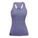 High Elastic Seamless Tight Summer Women's Sleeveless Quick Drying Sweat Absorbent Breathable Knitted Skin Friendly Fitness Sports Yoga Vest_ecoleips.com