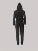 Women's Autumn And Winter Fashion Casual Paris Letter Pattern Print Thickened And Plush Warm Hooded Sweatshirt+sports Pants Set-804_ecoleips.com